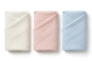 Muslin Swaddle Blanket – Set of 3